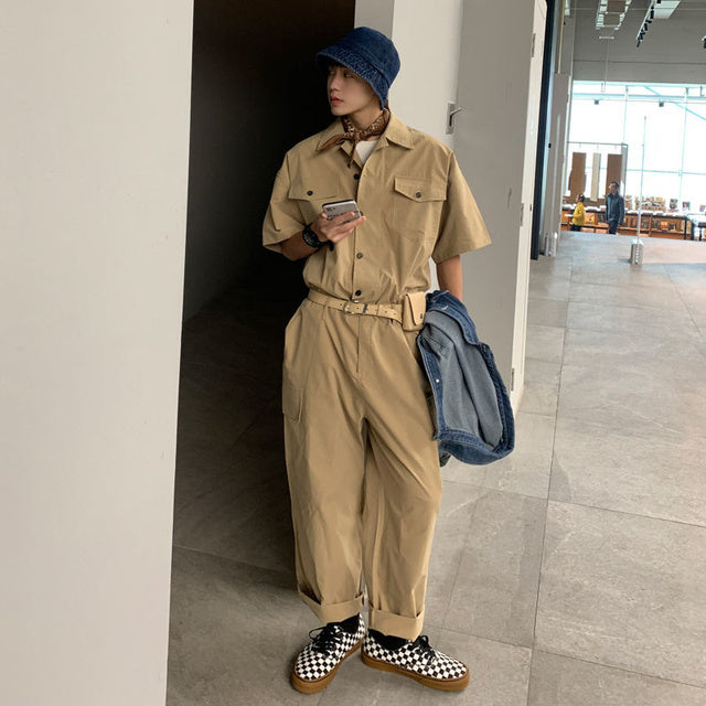 【BOHEMIAN SEOUL】25ss OVERALLS CARGO PANTS BOHEMIAN SEOUL | 보헤미안서울 Bohemian Seoul OVERALLS CARGO