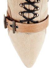 Women's Over The Knee Ostrich Suede Boot..