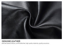 Men's Genuine Leather Backpack..