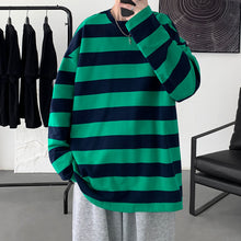 Oversized Striped T-shirt - K-Pop Inspired Streetwear!