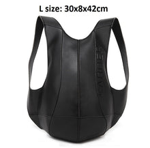 Unisex Genuine Leather Anti-Theft Backpack Vest..