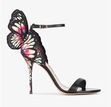 🌟 Women's Uniquely Embroidered Butterfly Wing Pumps. So Sexy Beautiful!