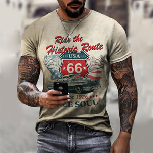 Men's Vintage Short Sleeve T Shirt