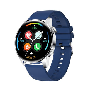 Men's State-of-the-art Android iOS Smartwatch. Full Touch, Waterproof, Steel Band.