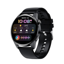 Men's State-of-the-art Android iOS Smartwatch. Full Touch, Waterproof, Steel Band.