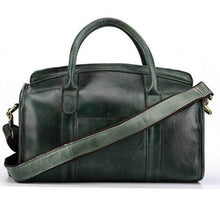 Men's Genuine Leather Vintage Tote Bag..