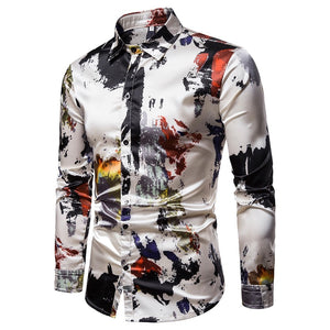 Men's Designer Print Cotton Shirt..