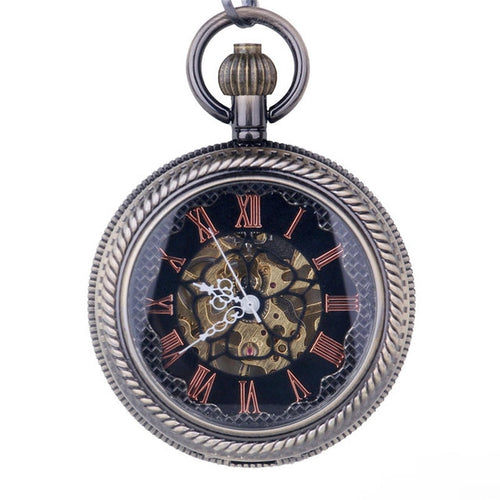 ☀ Roman Numeral Pocket Watch ... 4JEANS2!